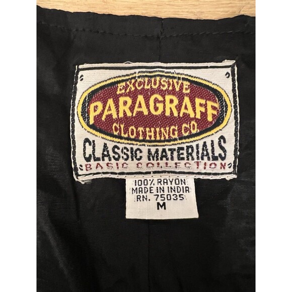 Paragraff Rayon Western Vest Small Multicolor Paisley - Picture 4 of 8